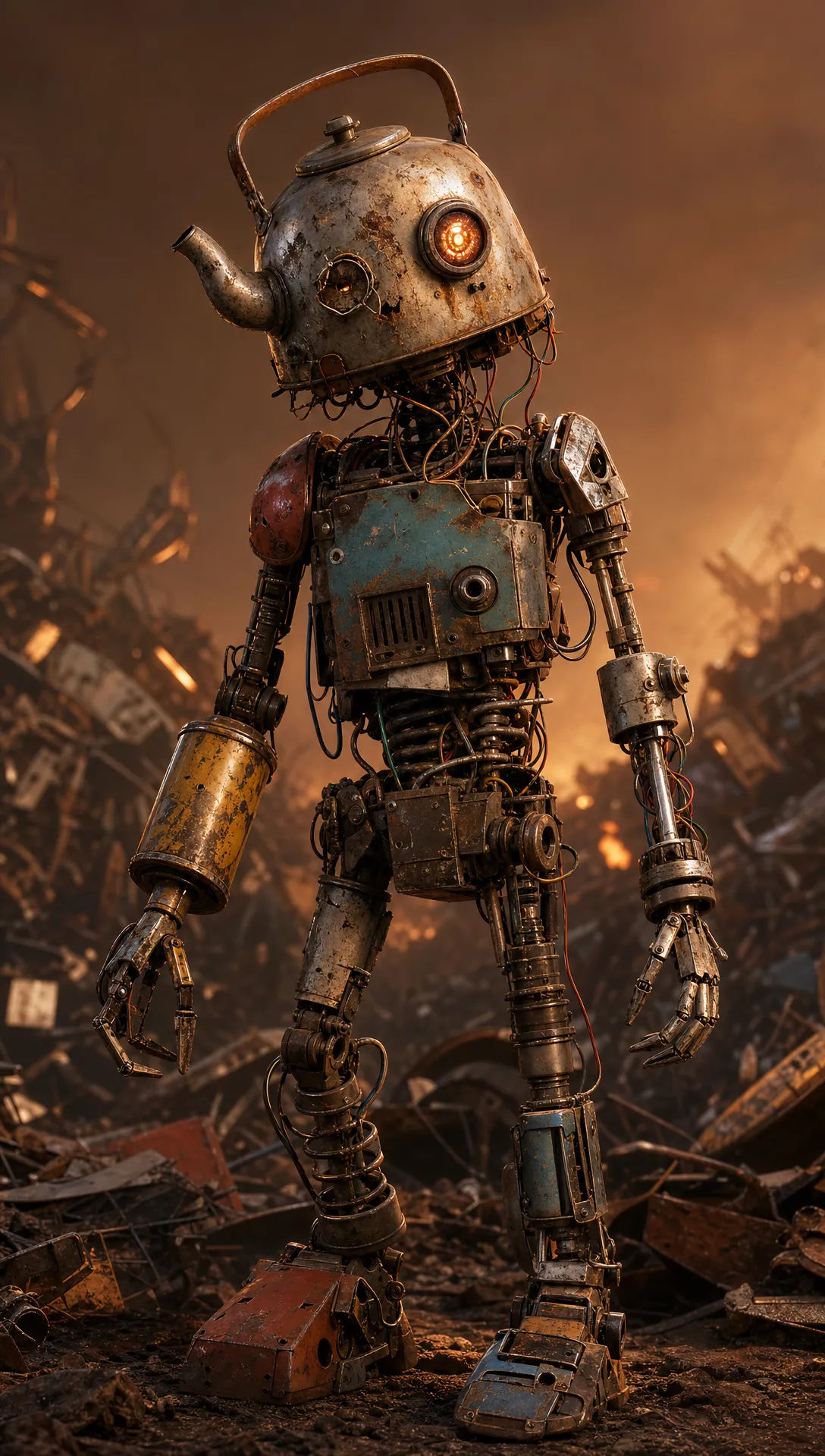 ロボットキャラクターのAI画像ジェネレーター | Morphic